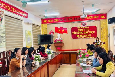 HỘI THI ĐỒ DÙNG DẠY HỌC TỰ LÀM NĂM 2026