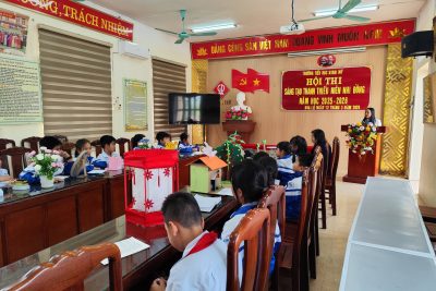 TIỂU HỌC NINH MỸ: NƠI NHỮNG Ý TƯỞNG NHÍ CẤT CÁNH TẠI HỘI THI SÁNG TẠO THANH THIẾU NIÊN NHI ĐỒNG