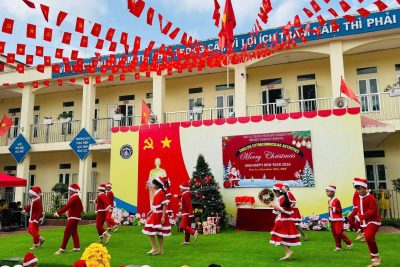 Chuyên đề Tiếng Anh “Mừng Giáng Sinh – Đón Chào Năm Mới” Tại Trường Tiểu học Ninh Mỹ